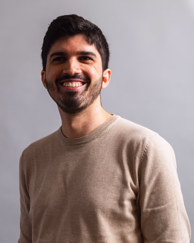 Portrait von Luca Perozzi, Co-Founder von IOWIS.